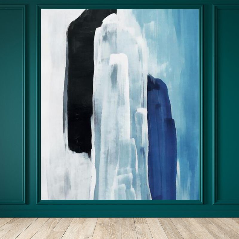 Modern Style Scenery Mural Decal Non-Woven Waterproofing Pastel Wall Art for Home