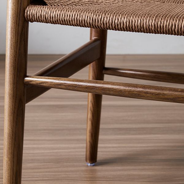 Wishbone natural tapizado contemporáneo del sillón del restaurante que cena la silla
