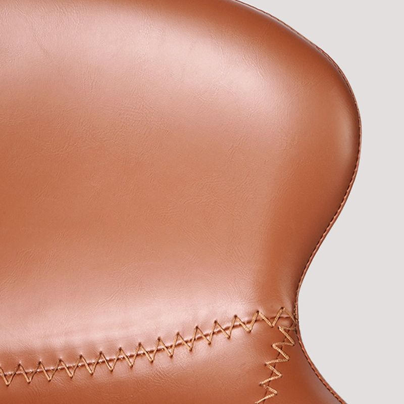 Leather Bar Stool Adjustable Height Backrest Counter Stool for Bristol