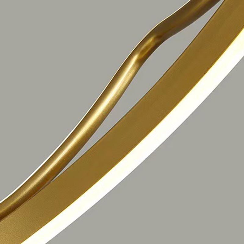 Ultra-moderne Kronleuchterleuchte Acrylhängelampe mit hängenden Kabel für Schlafzimmer