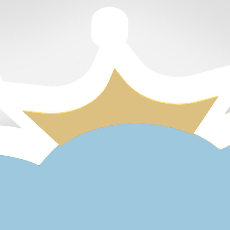 Colorful en fer Murce Cloud Forme LED Mur Mur Mur