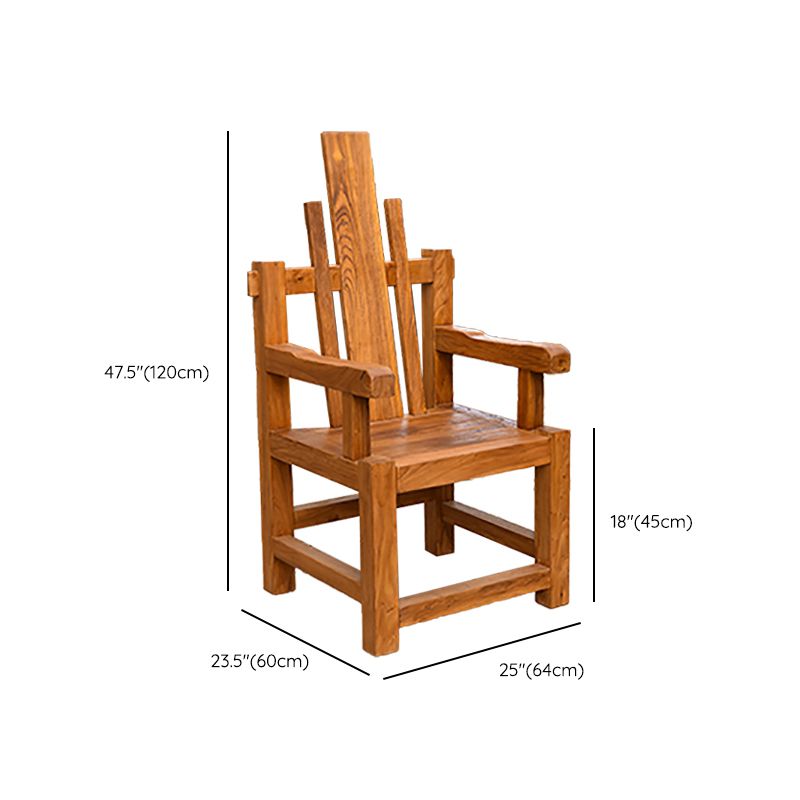 Dining Room Footrest Dining Chair Home Solid Wood Dining Chair