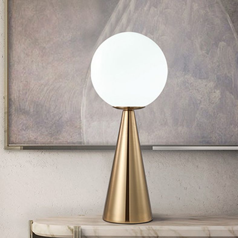 Glass Global Table Light Contemporary Style Nights and Lamp for Bedroom
