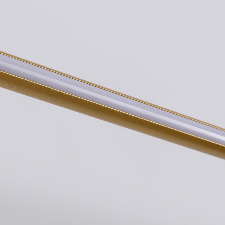 Lámparas de pared de tocador lineal de estilo minimalista moderno.