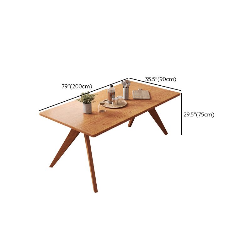 Dining Room Dinner Kitchen Table Pine Solid Wood Dining Table