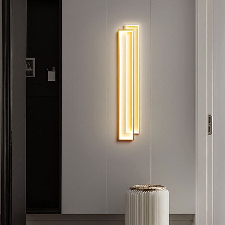 Simplicité lampe à la ligne rectangle des lampes murales intérieures