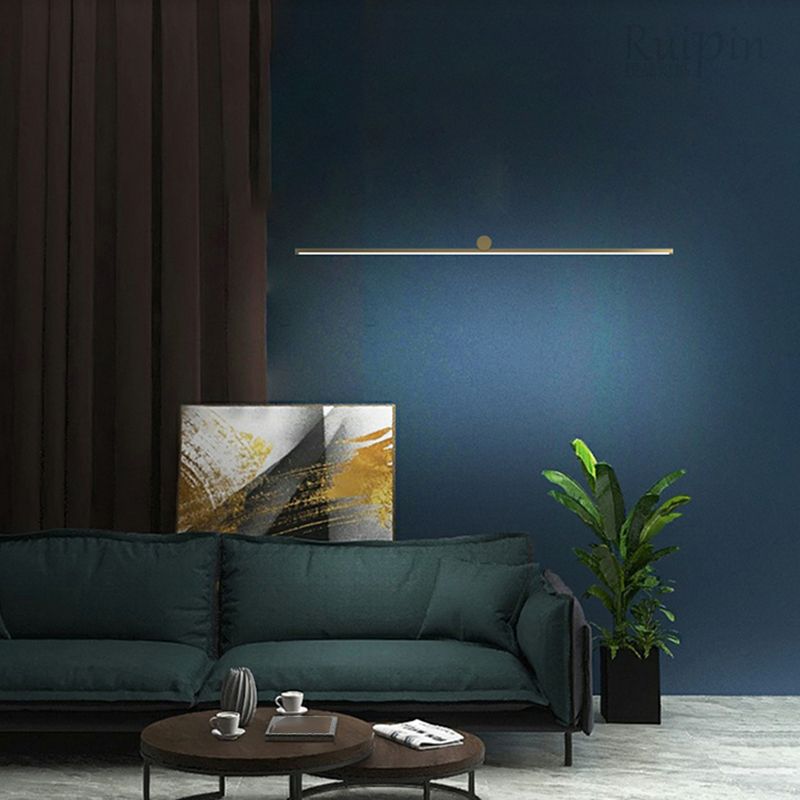 Metal Linear Wall Lighting Fixture Modern LED Wall Mount Light Fixture