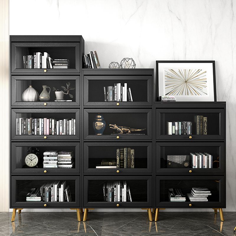 Engineered Wood Barrister Bookcase Doors Included Bookcase for Home Office