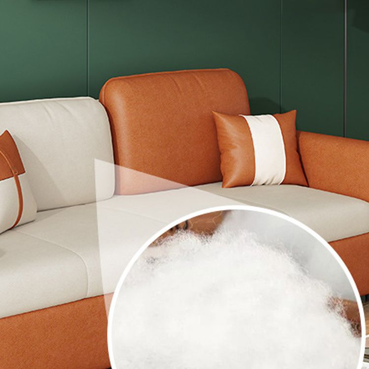 Pillow Included Futon Sofa Bed Foldable Futon Sleeper Sofa with Storage