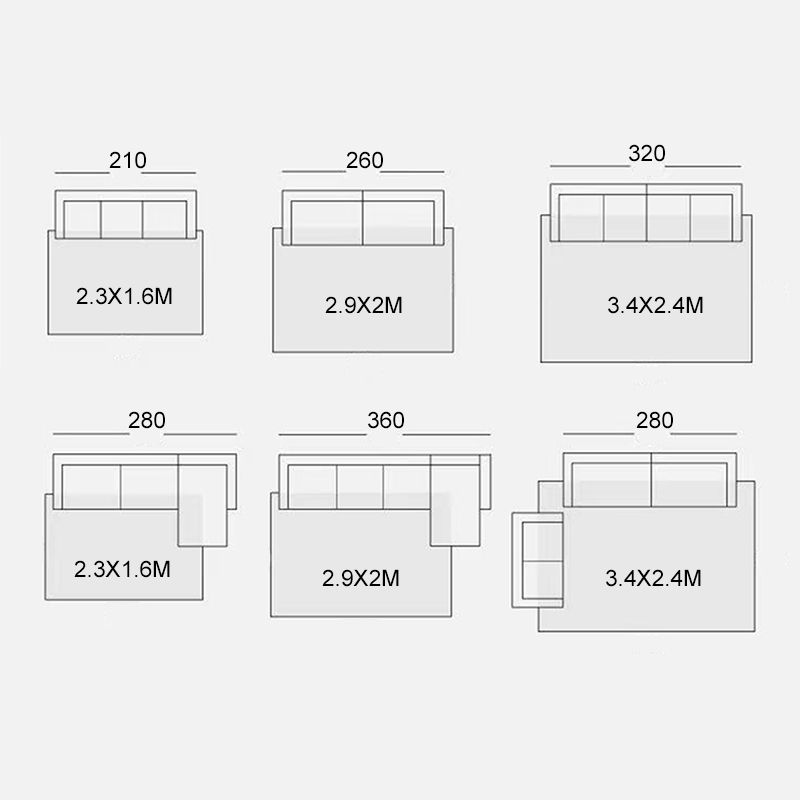 Blue Color Block Area Carpet Modern Polyester Area Rug Easy Care Washable Rug for Home Decor