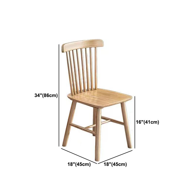 Modern Rubber Wood Dinette Set 1/2/5/7 Pieces Rectangle Beige Dining Table Set