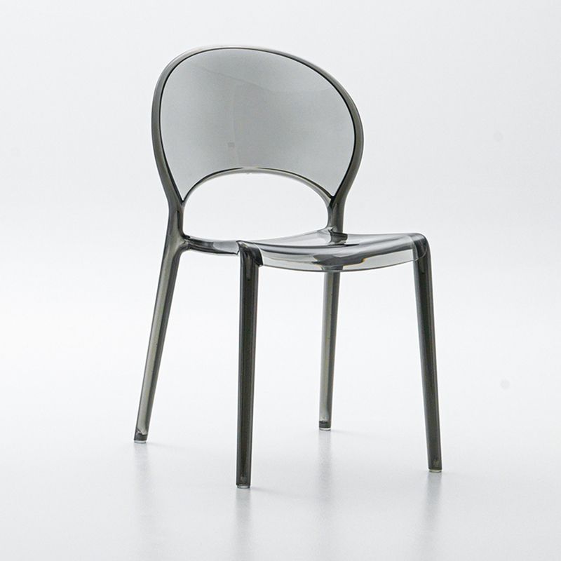 Nordic Style Colorful Side Chair Plastic Side Dining Chair for Home Use