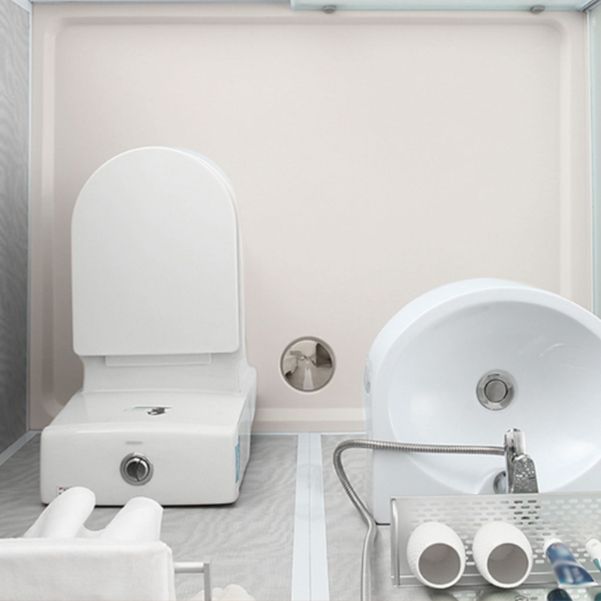 Rectangle Tempered Glass Shower Stall Clear Framed Shower Enclosure