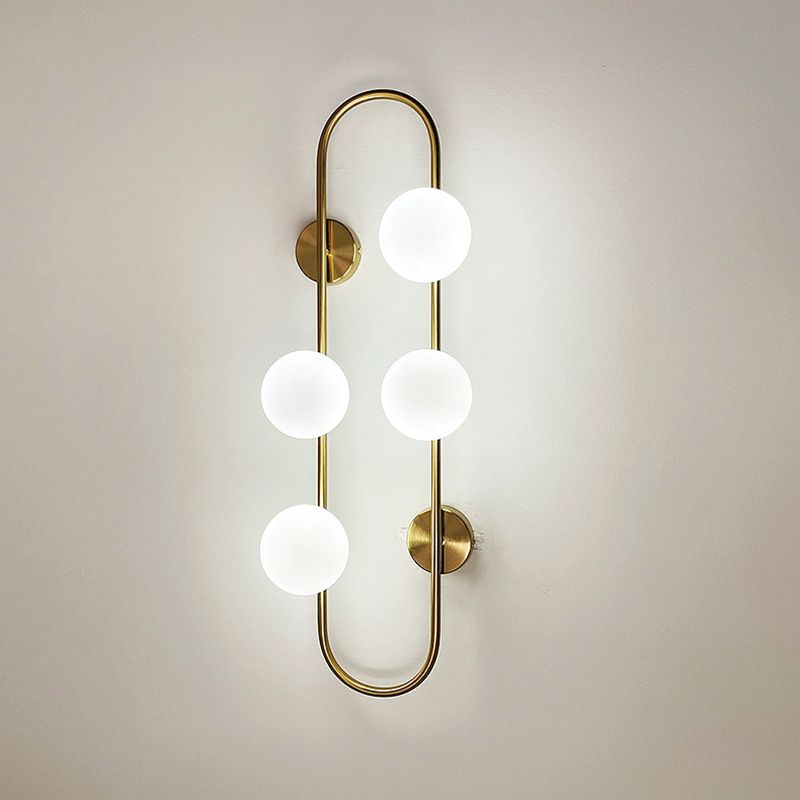 Modern Nordic Minimalist Minimalist Stipical Sconce Sconfietti di vetro Pronchi di vetro