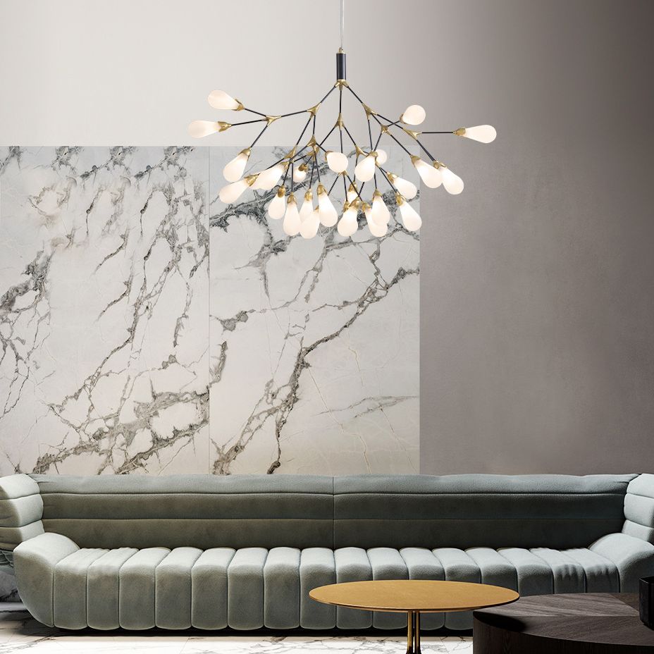 Modern Dining Room Lighting Globe lampadario del lampadario Apparecchi di illuminazione