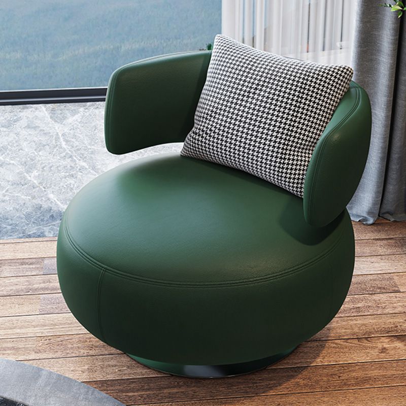 Contemporary Swivel Accent Chair Armless Lounge Chair with Cushion 33"L x 26"W x 28.5"H