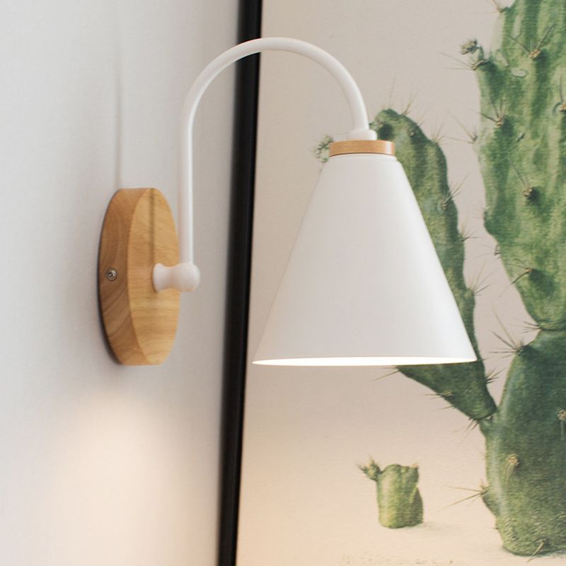 Black/White Metal Lighting Contemporary Wall Light for Home Foyer