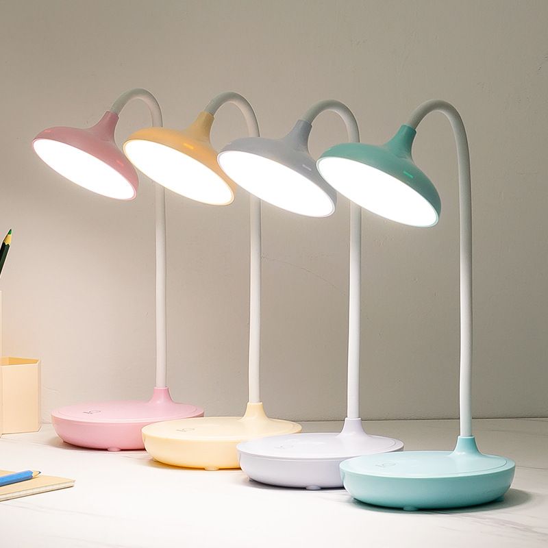 Contrôle tactile Lampe à étude de l'oignon macaron dortoir en plastique