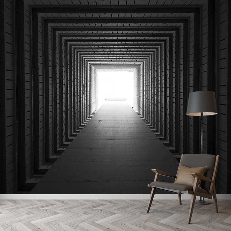 Spatial Extension Full Size Wall Covering for Dining Room, Moisture Resistant