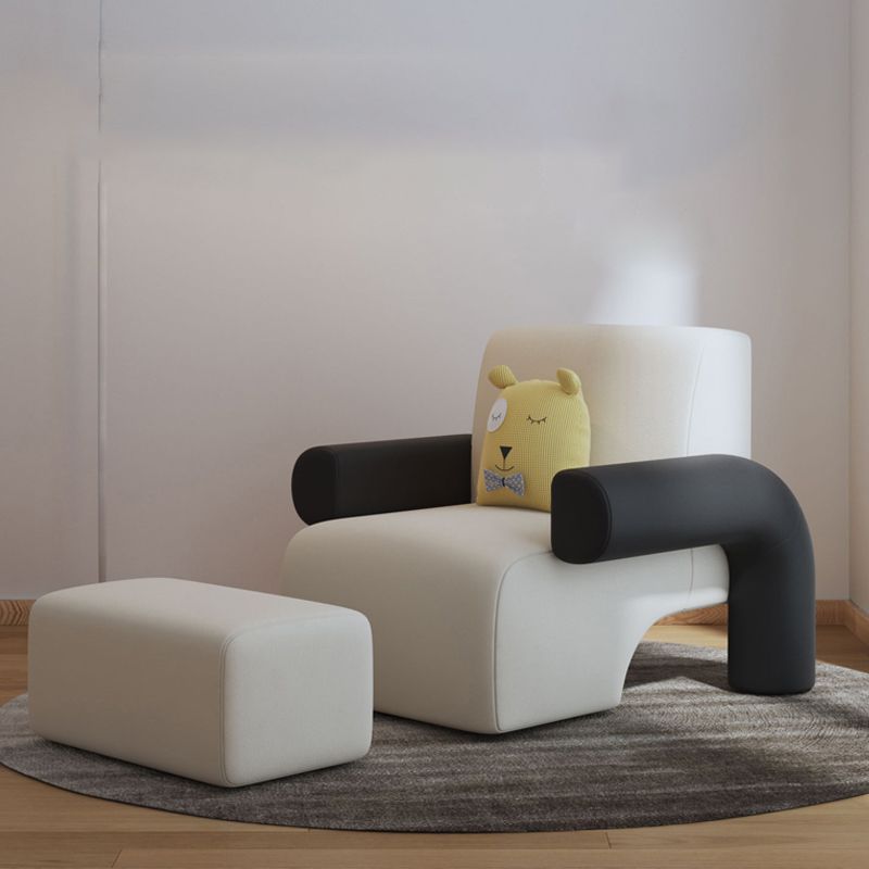 Arm Chair Recessed Arms Included Chair for Living Room, 35.43" Wide