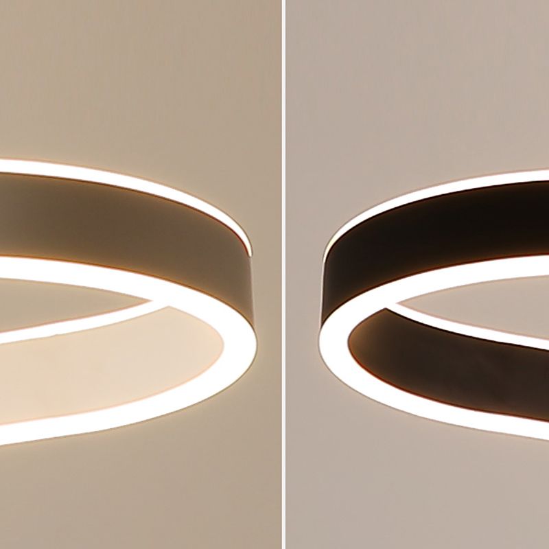 Moderne Style Island Lampe einfache LED -Aluminium -Anhängerleuchte für Esszimmer