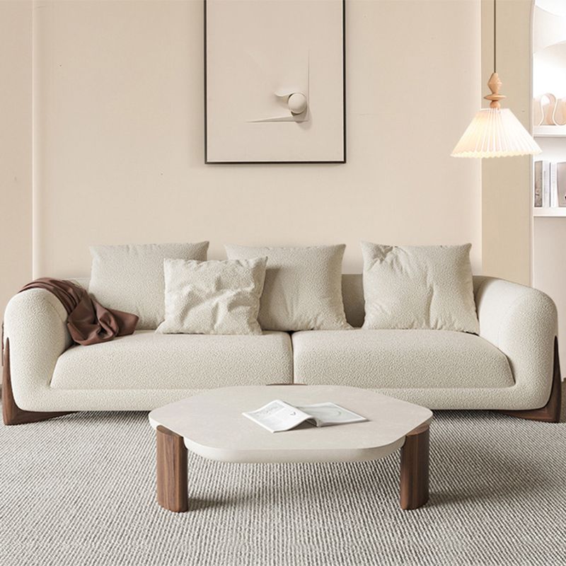 Contemporary Sofa Stationary Fabric Living Room Tuxedo Arm Seating