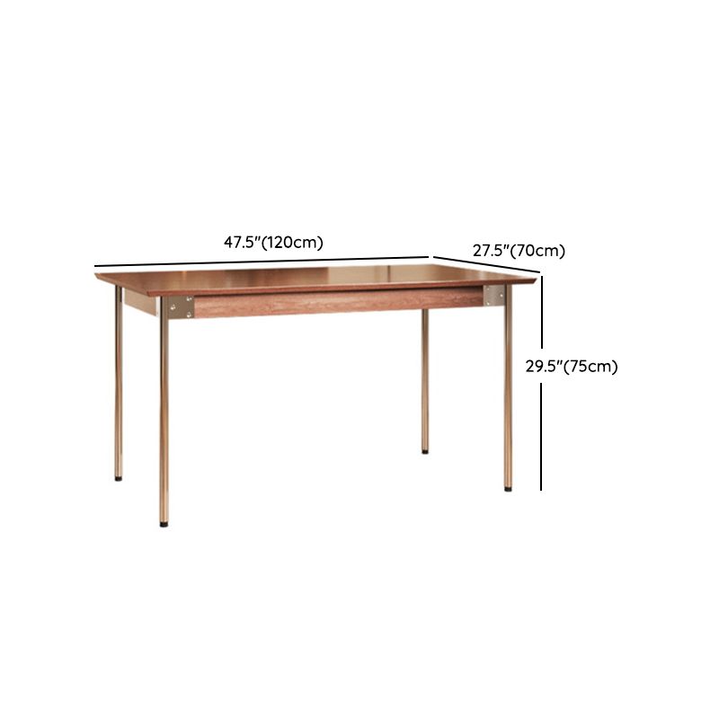 Modern Rectangle Wood Dining Table 1/5/6 Pieces Dining Set for Dining Room