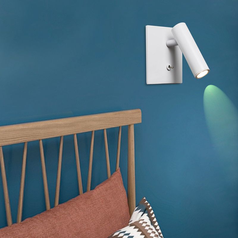 Minimalismus Leuchten Licht zeitgenössische LED -Wandhalterung Lesen Sie Licht für Bett