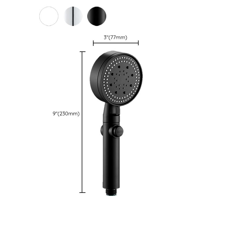 5-Spray Patterns Handheld Shower Head Water Filtration Wall-Mount Showerhead