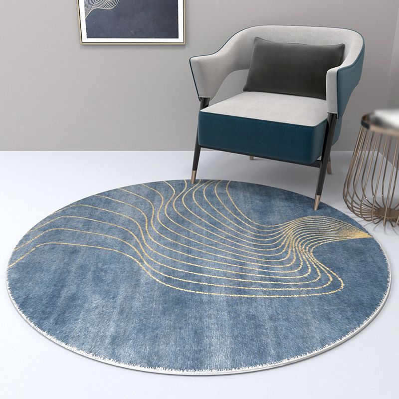 Grijs modern tapijt geometrisch patroon polyester gebied tapijt niet-slip achterste tapijt voor salon