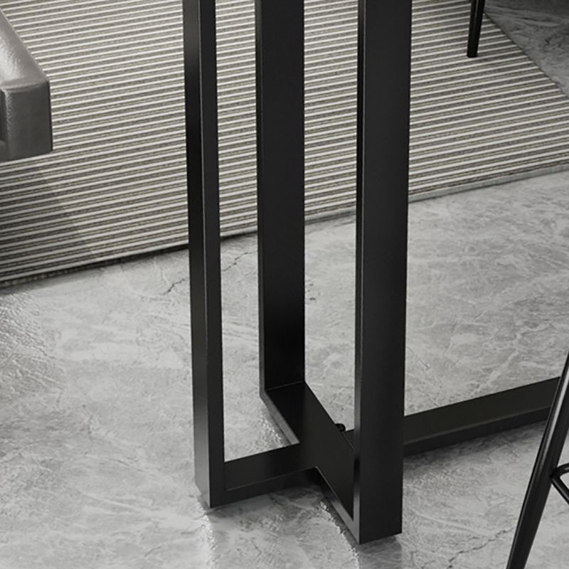 Modern Style Stone Counter Table Rectangle Counter Table for Home