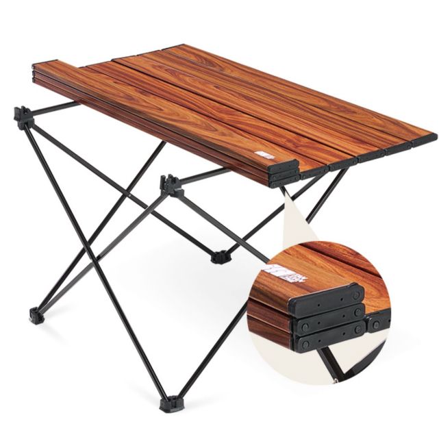 Industrial Aluminum Folding Table Outdoor Rectangle Camping Table
