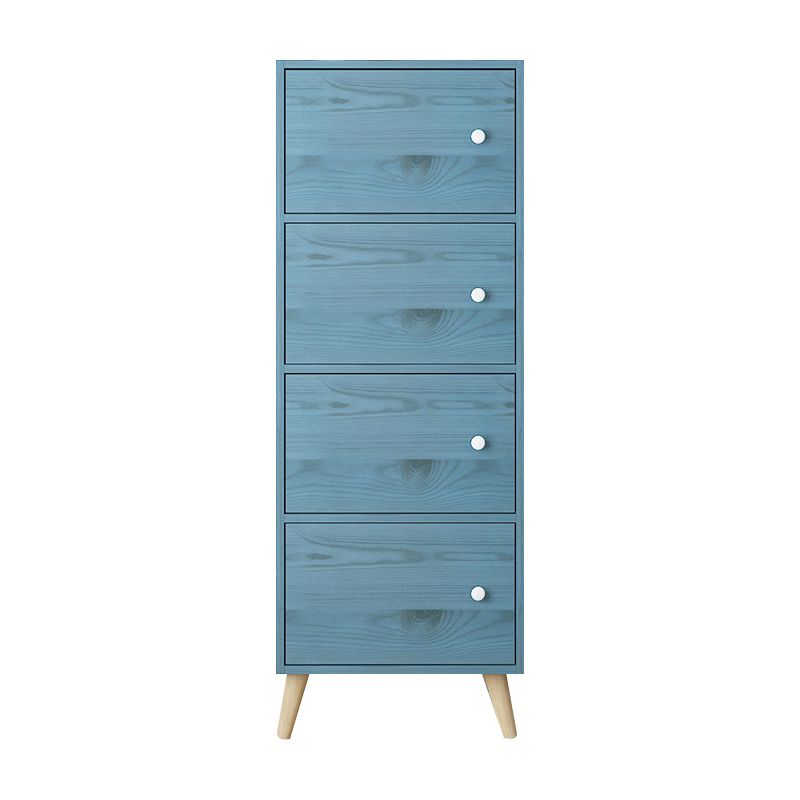 Standard Artificial Wood Bookshelf Modern 9" Wide Closed Back Bookcase