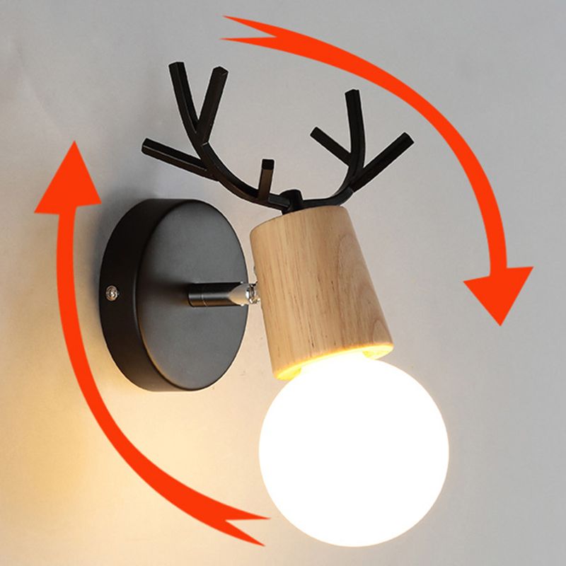 Wall Sconce Lighting Modern Style Metal Wall Mounted Light for Bedroom