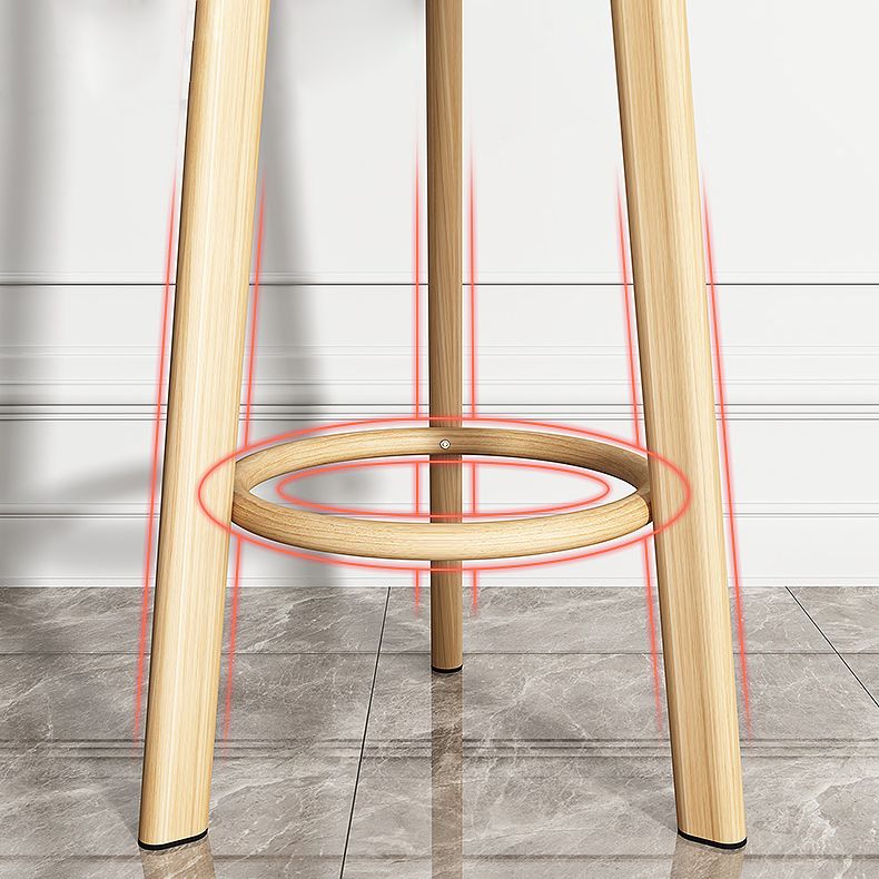 Taburete de bar sin brazos con respaldo moderno, taburete de bar de acero para cajero con cojín