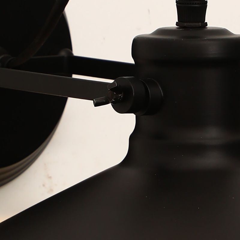 Industrielle Leuchte Leuchte Black Metall Wandlampe für Küchenrestaurant