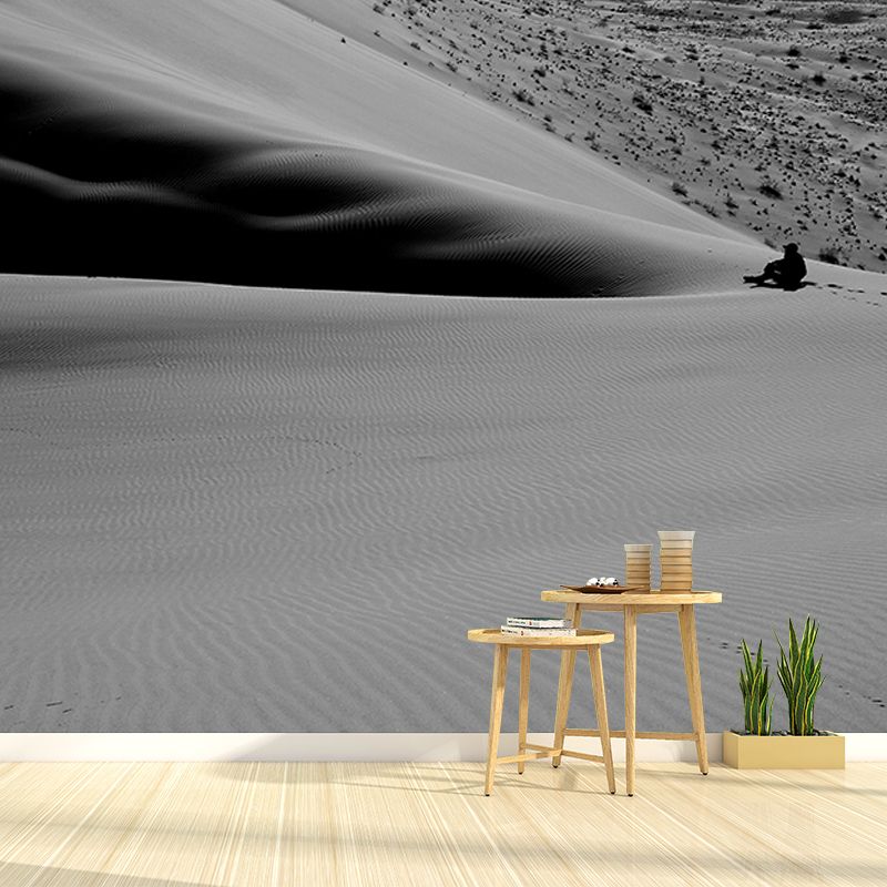 Bedroom Wall Mural Wallpaper Modern Desert Mildew Resistant Wall Decor