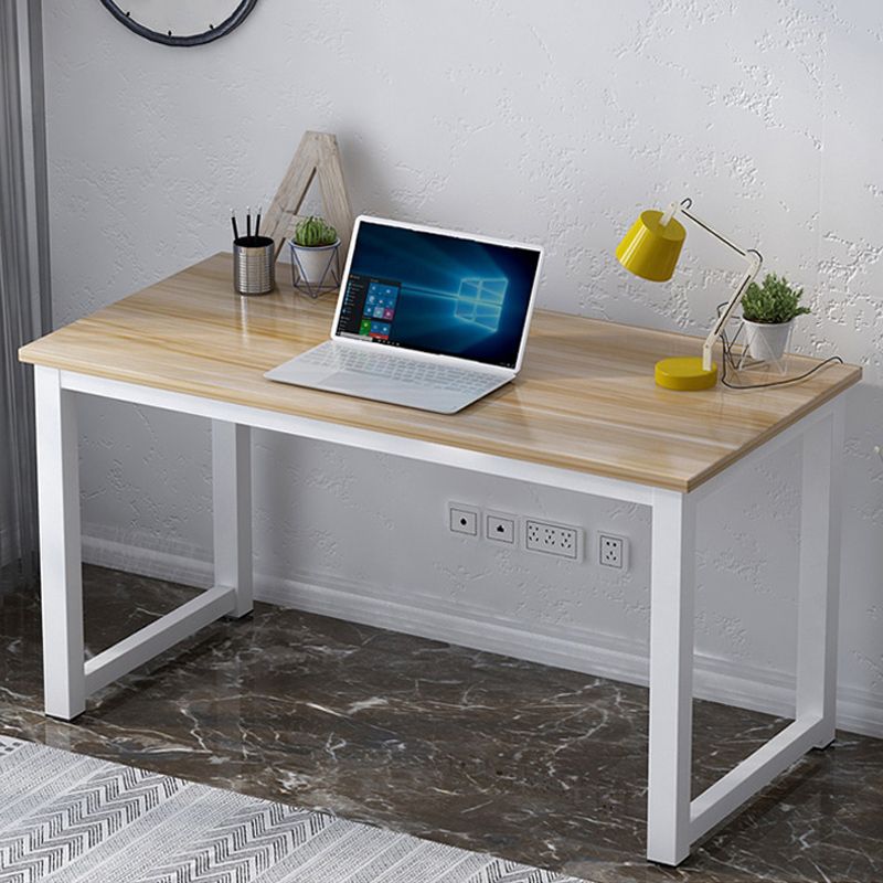 Industrial Style Office Desk Home Writing Artificial Wood Rectangular Desk