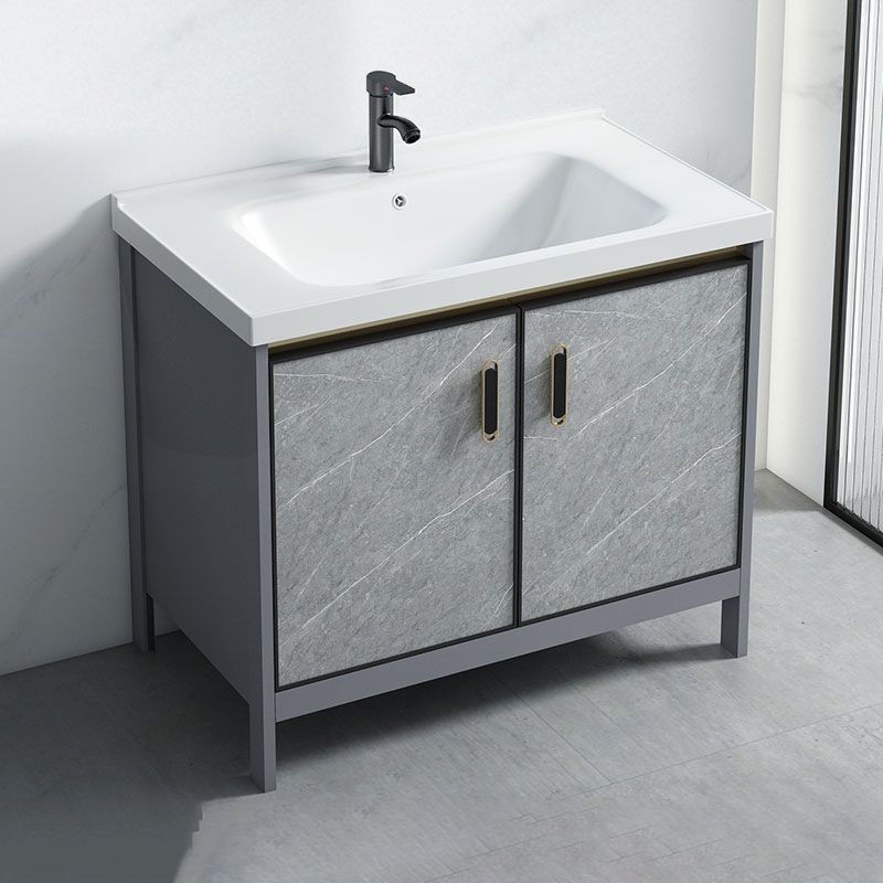 Modern Bathroom Sink Vanity Freestanding Faucet Included Bathroom Vanity Set
