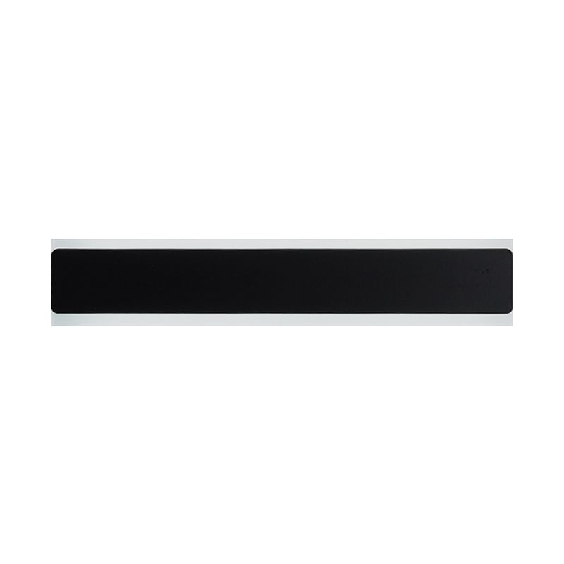 Streamlined LED Wall Lighting Idea Minimalism Metal Bedchamber Wall Sconce Light in Black/White