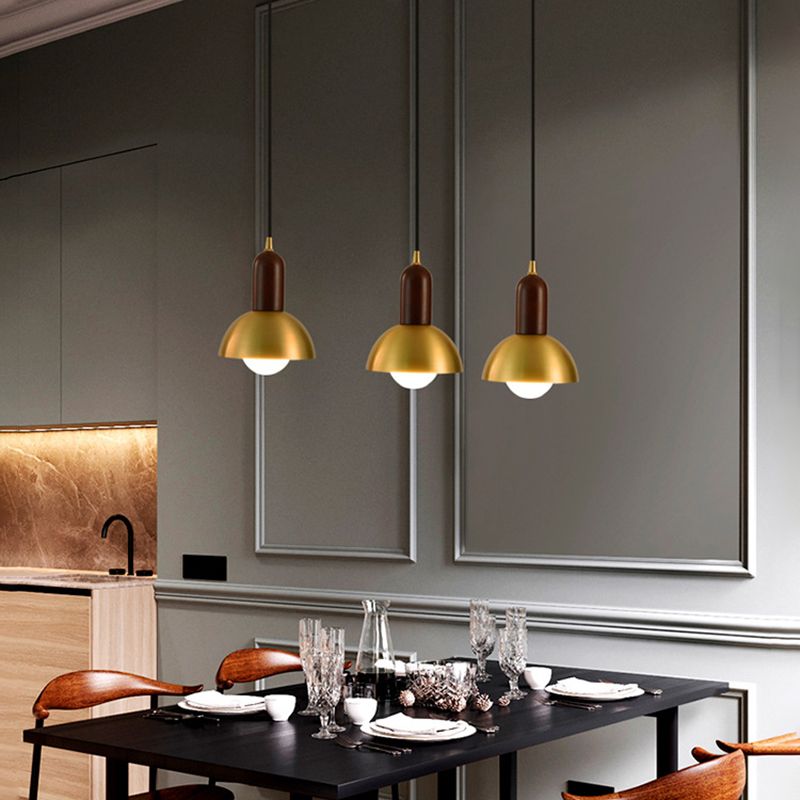 Eigentijdse boerderij hangende lamp metaal geometrische schaduw hanglamp voor eetkamer
