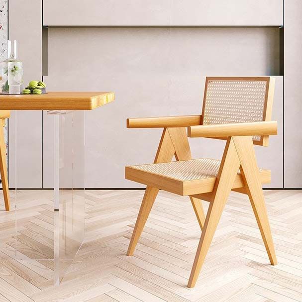 Industrial Double Pedestal Dining Table Pine Wood Table for Dining Room