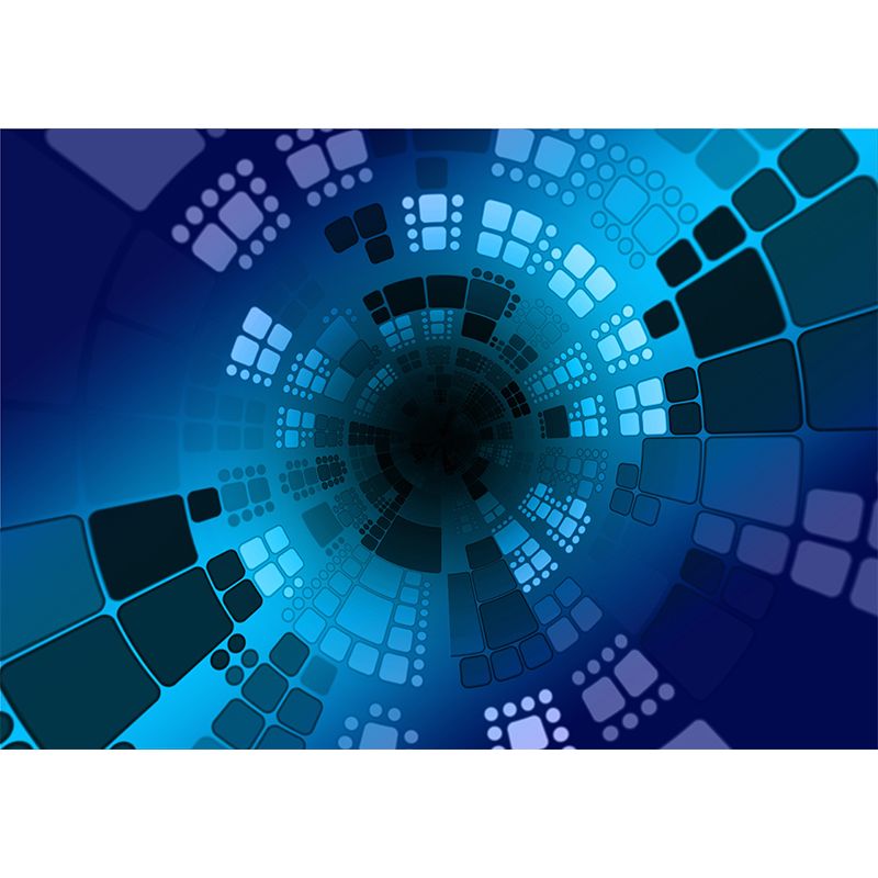 Abstract Horizontal Illustration Mural Eco-friendly Decorative Wallpaper Wall Art