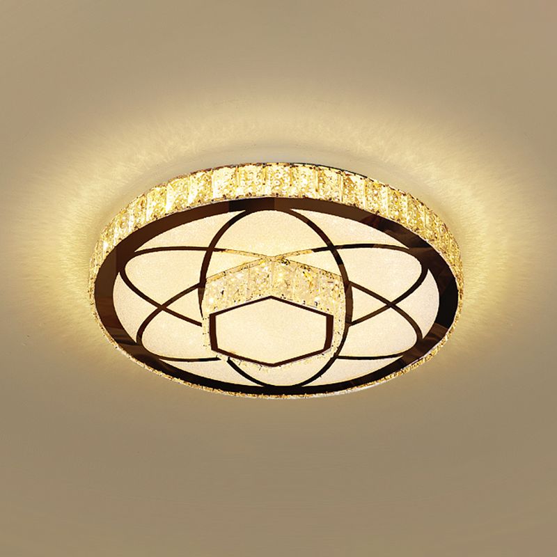 Acier inoxydable-Acier à bouches géométriques Éclairage Éclairage Éclairage du mont Fixture