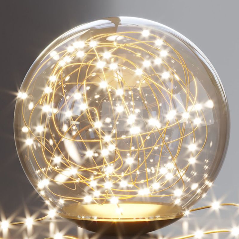 Geometric Shape Metal Flush Light Modern Style 5 Lights Flush Mount Fixture
