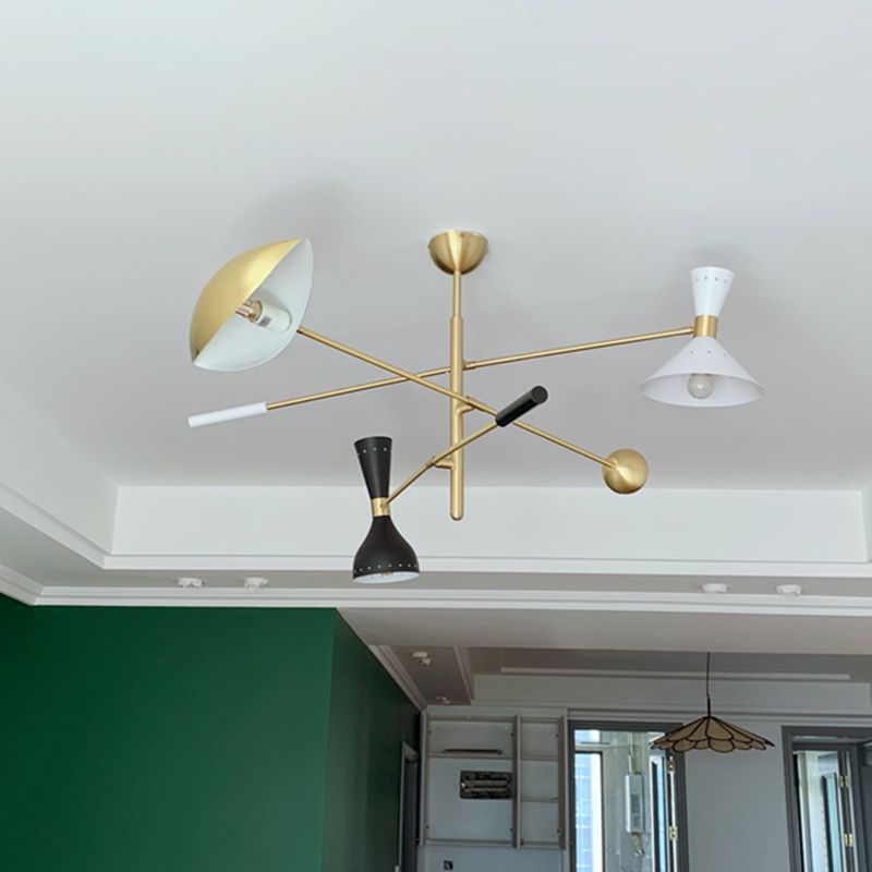 Assayeurs d'éclairage de pendentif nordique contemporain métal