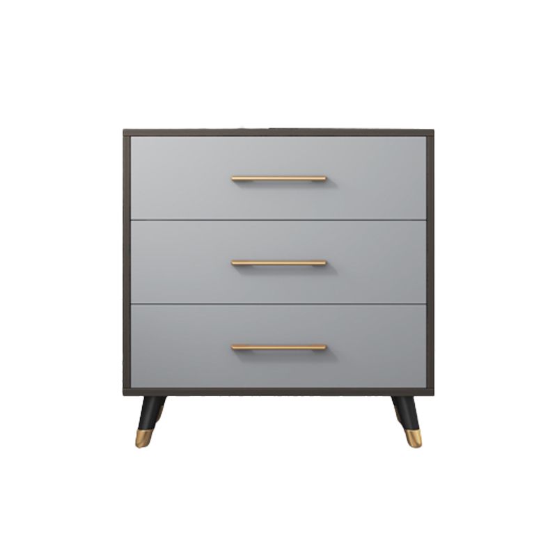 Modern Accent Chest 15.75 inch Wide  with Soft Close Drawers in Grey