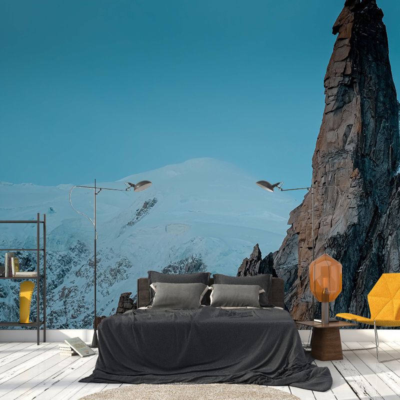 Wall Mural Style Mountain Wall Mural Wallpaper Photography Mildew Resistant