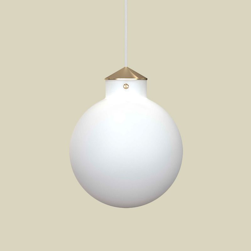 Plafond de plafond en laiton Light Pendre simple 1 bulbe LACE BLANC SUSPENSION DE LA BLAND POUR LE COURDE