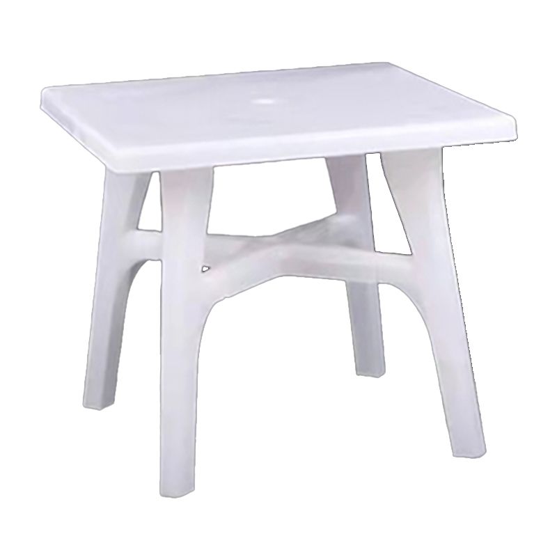 Contemporary Style Courtyard Table Plastic Material Desk for Outdoors